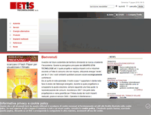 Tablet Screenshot of gruppoetis.it